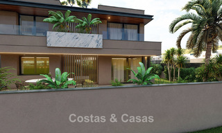 Projet avec villa de luxe design, à vendre dans l'un des quartiers les plus recherchés de Fuengirola, Costa del Sol 776762 