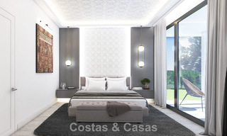 Projet avec villa de luxe design, à vendre dans l'un des quartiers les plus recherchés de Fuengirola, Costa del Sol 776765 