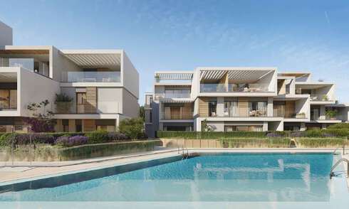 Appartements élégants de nouvelle construction à vendre à distance de marche de toutes les commodités et de la plage à Nueva Andalucia, Marbella 776783