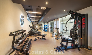 Villa jumelée moderne avec vue sur la mer à vendre dans un complexe de premier plan à Mijas Costa, Costa del Sol 776816 