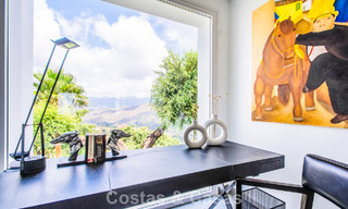 Villa de luxe méditerranéenne contemporaine avec vue panoramique sur les montagnes et la mer à vendre à Marbella Est 776860 