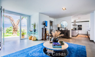 Villa de luxe méditerranéenne contemporaine avec vue panoramique sur les montagnes et la mer à vendre à Marbella Est 776880 