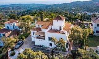 Villa de style hacienda espagnole avec des vues spectaculaires à vendre dans un cadre naturel à l'est du centre de Marbella 776927 