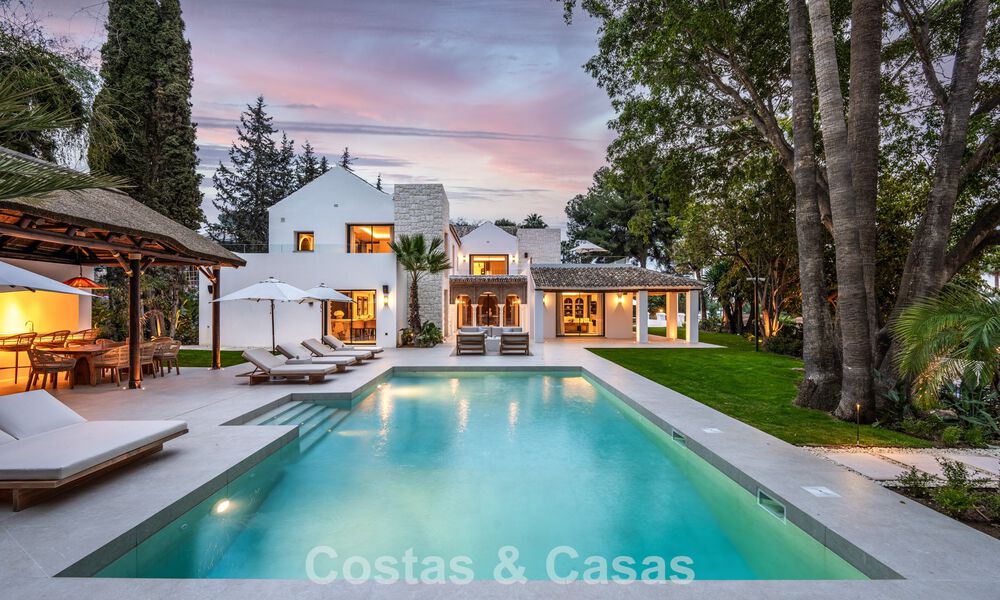 Villa de luxe contemporaine Andalou à vendre entourée de terrains de golf à Nueva Andalucia, Marbella 776937