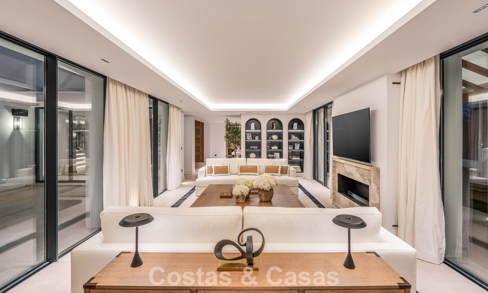 Villa de luxe contemporaine Andalou à vendre entourée de terrains de golf à Nueva Andalucia, Marbella 776939