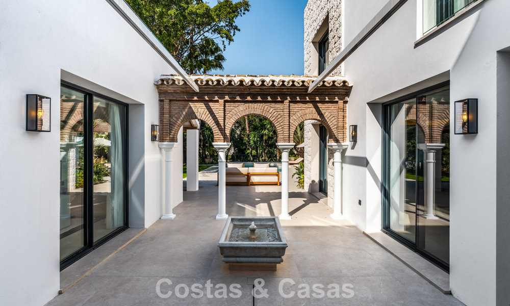 Villa de luxe contemporaine Andalou à vendre entourée de terrains de golf à Nueva Andalucia, Marbella 776943