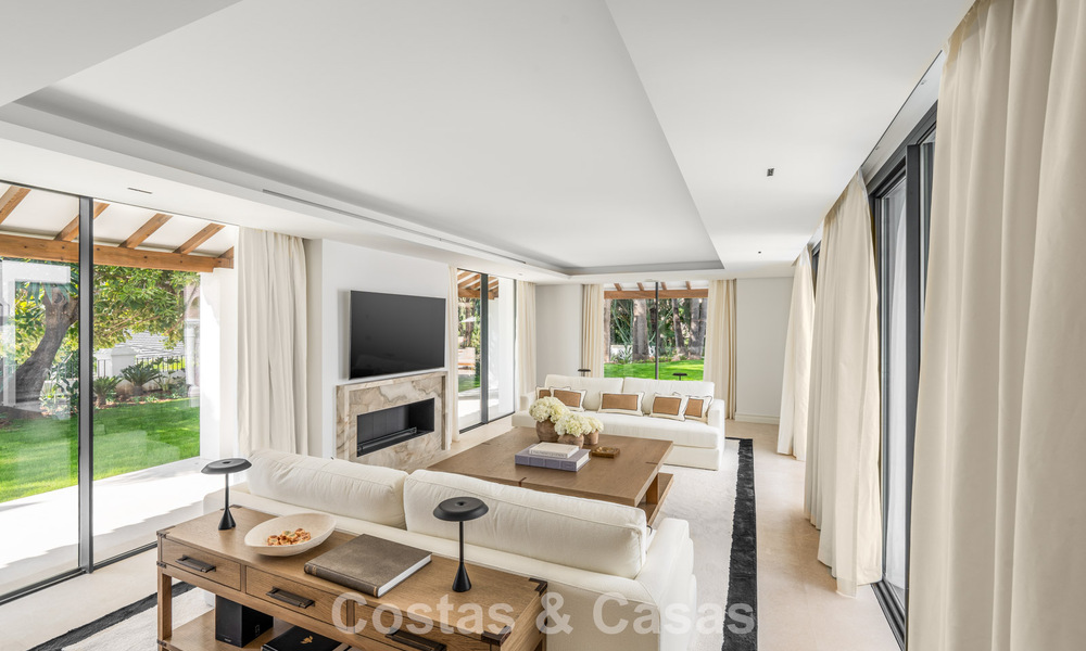 Villa de luxe contemporaine Andalou à vendre entourée de terrains de golf à Nueva Andalucia, Marbella 776947