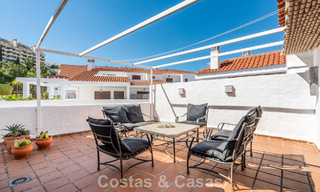 Duplex penthouse à vendre à distance de marche de toutes les commodités et de Puerto Banus à Nueva Andalucia, Marbella 777344 