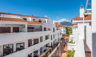 Duplex penthouse à vendre à distance de marche de toutes les commodités et de Puerto Banus à Nueva Andalucia, Marbella 777346 