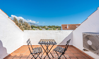 Duplex penthouse à vendre à distance de marche de toutes les commodités et de Puerto Banus à Nueva Andalucia, Marbella 777348 