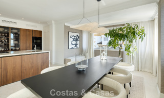 Penthouse en duplex prêt à emménager à vendre dans une urbanisation sécurisée 24h sur le Golden Mile de Marbella 777103 