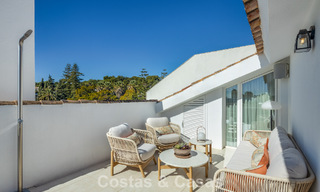 Penthouse en duplex prêt à emménager à vendre dans une urbanisation sécurisée 24h sur le Golden Mile de Marbella 777110 