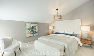 Penthouse en duplex prêt à emménager à vendre dans une urbanisation sécurisée 24h sur le Golden Mile de Marbella 777122 