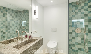 Penthouse en duplex prêt à emménager à vendre dans une urbanisation sécurisée 24h sur le Golden Mile de Marbella 777124 