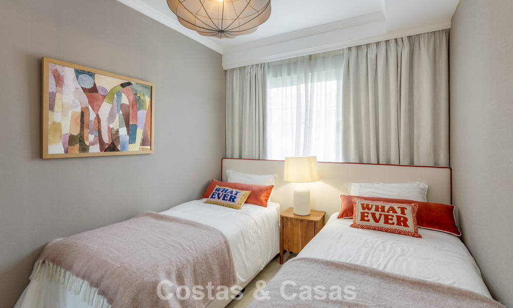 Penthouse en duplex prêt à emménager à vendre dans une urbanisation sécurisée 24h sur le Golden Mile de Marbella 777127