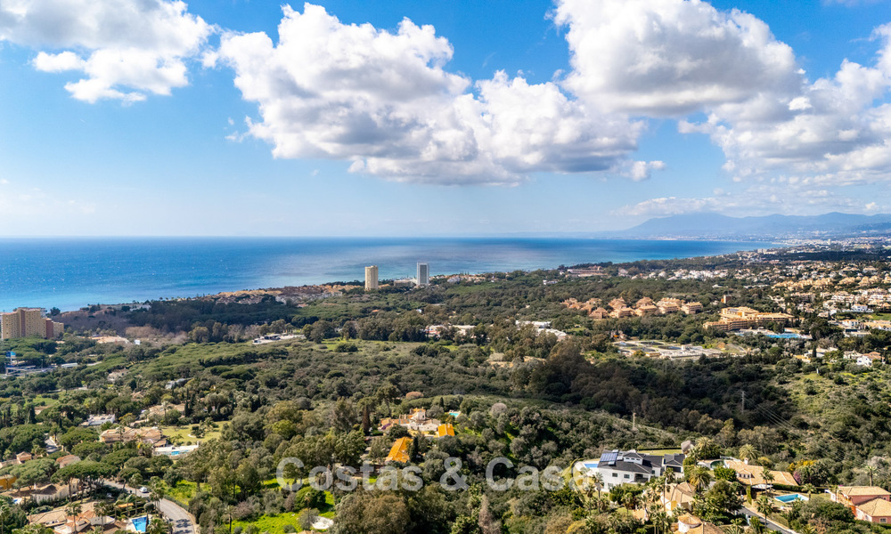 Spacieuse villa familiale de 4 chambres avec vue sur la mer à vendre dans un quartier résidentiel recherché à Marbella Est 777253