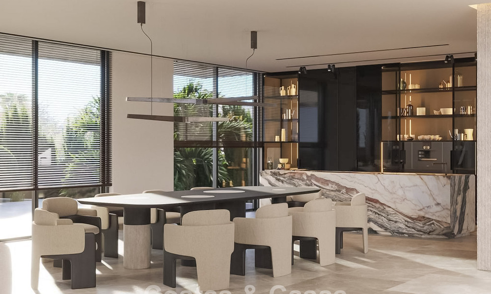 Terrain à bâtir avec projet de villa avancé à vendre à proximité de toutes les commodités sur le célèbre Golden Mile de Marbella 777089