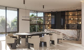 Terrain à bâtir avec projet de villa avancé à vendre à proximité de toutes les commodités sur le célèbre Golden Mile de Marbella 777089 