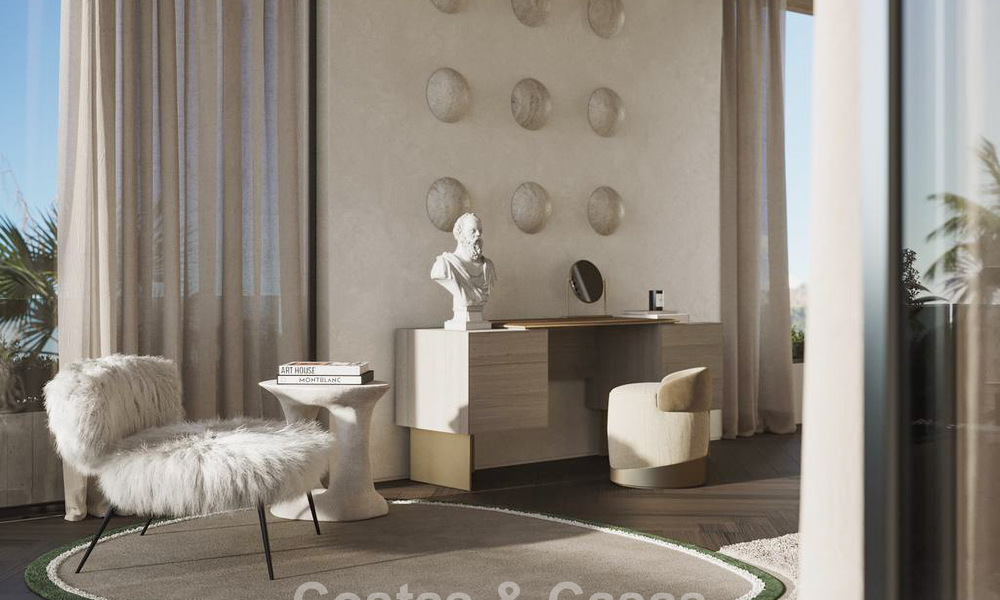 Terrain à bâtir avec projet de villa avancé à vendre à proximité de toutes les commodités sur le célèbre Golden Mile de Marbella 777090