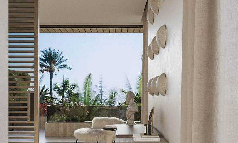 Terrain à bâtir avec projet de villa avancé à vendre à proximité de toutes les commodités sur le célèbre Golden Mile de Marbella 777091