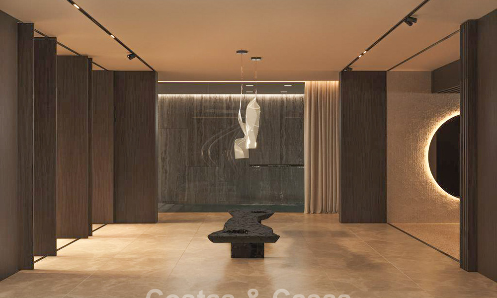 Terrain à bâtir avec projet de villa avancé à vendre à proximité de toutes les commodités sur le célèbre Golden Mile de Marbella 777092