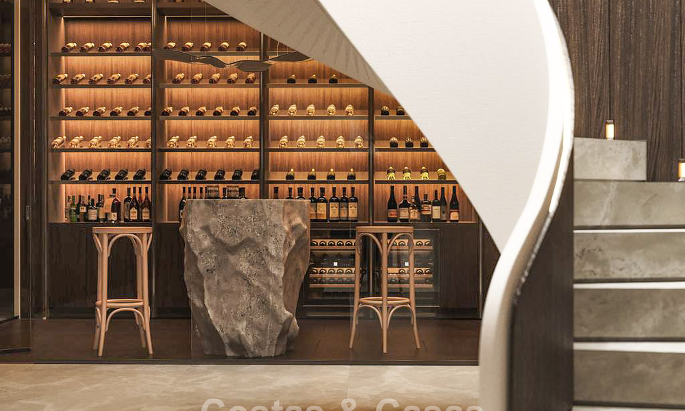 Terrain à bâtir avec projet de villa avancé à vendre à proximité de toutes les commodités sur le célèbre Golden Mile de Marbella 777093