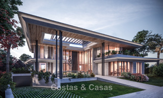 Terrain à bâtir avec projet de villa avancé à vendre à proximité de toutes les commodités sur le célèbre Golden Mile de Marbella 777095 