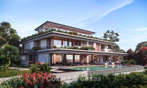 Terrain à bâtir avec projet de villa avancé à vendre à proximité de toutes les commodités sur le célèbre Golden Mile de Marbella 777096