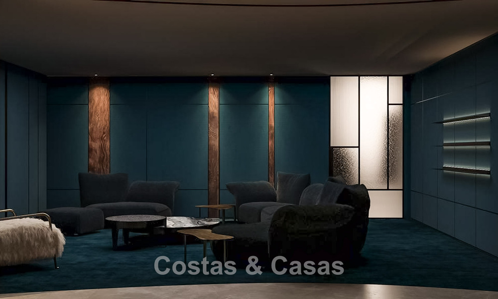 Terrain à bâtir avec projet de villa avancé à vendre à proximité de toutes les commodités sur le célèbre Golden Mile de Marbella 777097