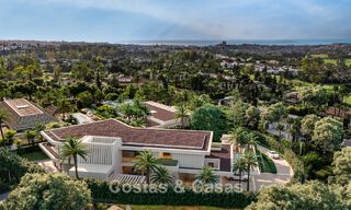 Terrain à bâtir + projet de construction innovant à vendre dans la vallée du golf de Nueva Andalucia, Marbella 777425 
