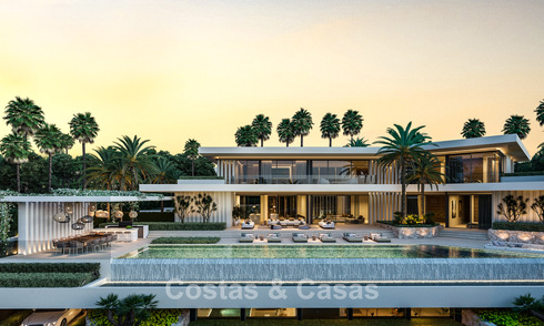 Terrain à bâtir + projet de construction innovant à vendre dans la vallée du golf de Nueva Andalucia, Marbella 777426