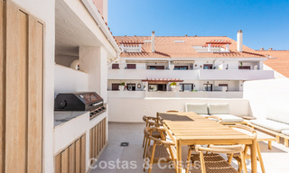 Penthouse en duplex à vendre à distance de marche de toutes les commodités et de Puerto Banus à Nueva Andalucia, Marbella 777380 