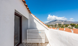 Penthouse en duplex à vendre à distance de marche de toutes les commodités et de Puerto Banus à Nueva Andalucia, Marbella 777392 
