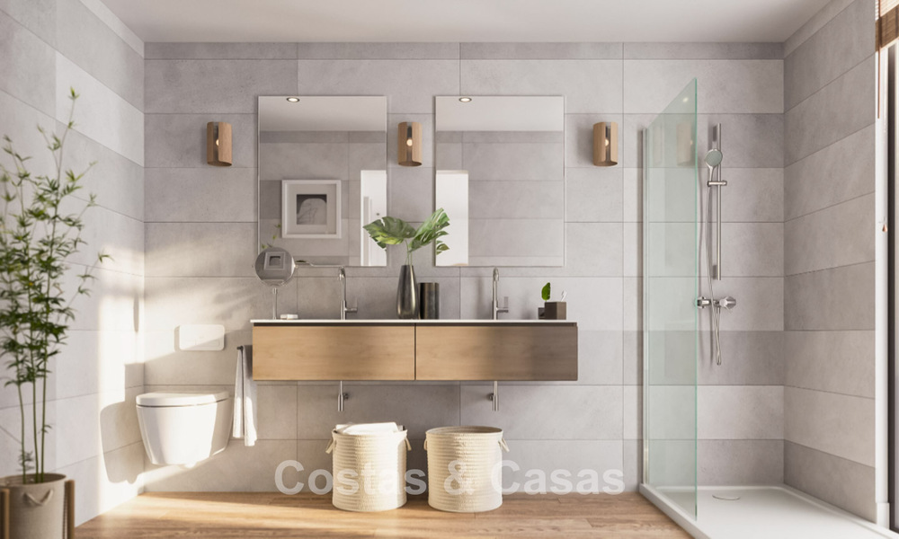 Villa de luxe sur plan au design moderne à vendre dans un complexe de golf cinq étoiles à Marbella - Benahavis 777417