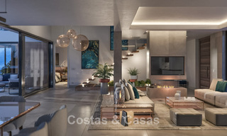 Villa de luxe sur plan au design moderne à vendre dans un complexe de golf cinq étoiles à Marbella - Benahavis 777422 