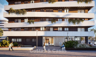 6 luxueux penthouses en duplex avec vue sur la mer à vendre directement sur la promenade de la plage du centre de Malaga 777527 