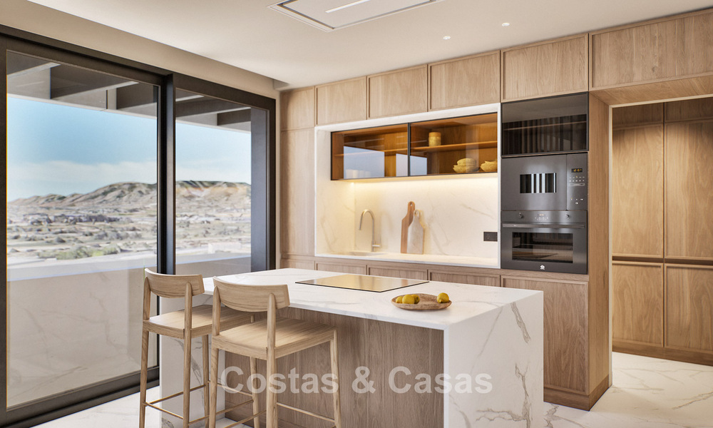 6 luxueux penthouses en duplex avec vue sur la mer à vendre directement sur la promenade de la plage du centre de Malaga 777544