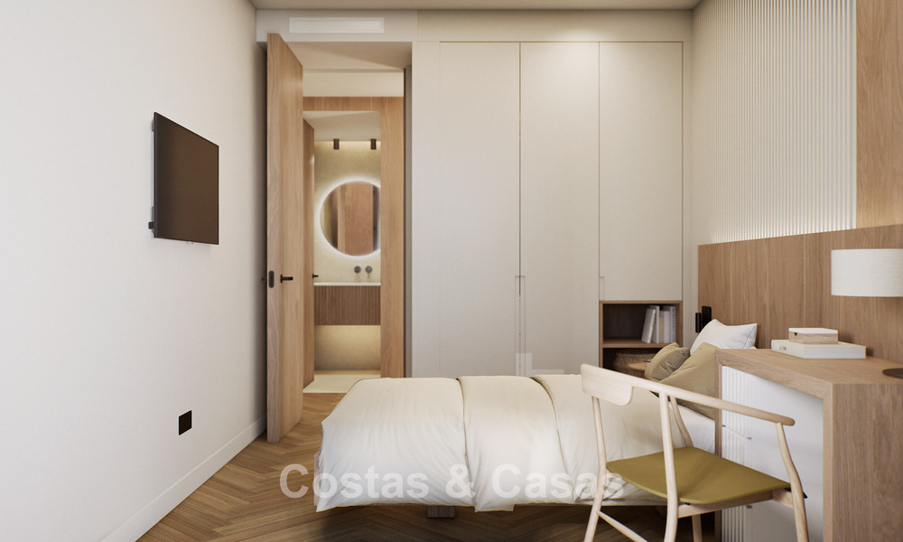 6 luxueux penthouses en duplex avec vue sur la mer à vendre directement sur la promenade de la plage du centre de Malaga 777551