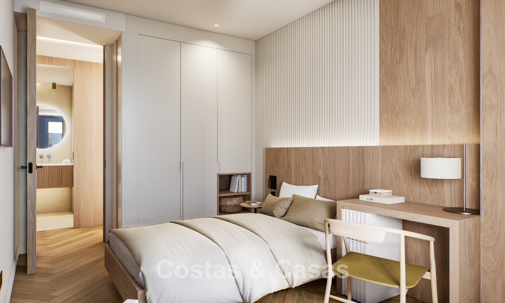 6 luxueux penthouses en duplex avec vue sur la mer à vendre directement sur la promenade de la plage du centre de Malaga 777552