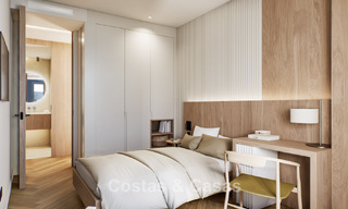 6 luxueux penthouses en duplex avec vue sur la mer à vendre directement sur la promenade de la plage du centre de Malaga 777552 