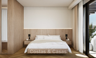 6 luxueux penthouses en duplex avec vue sur la mer à vendre directement sur la promenade de la plage du centre de Malaga 777555 