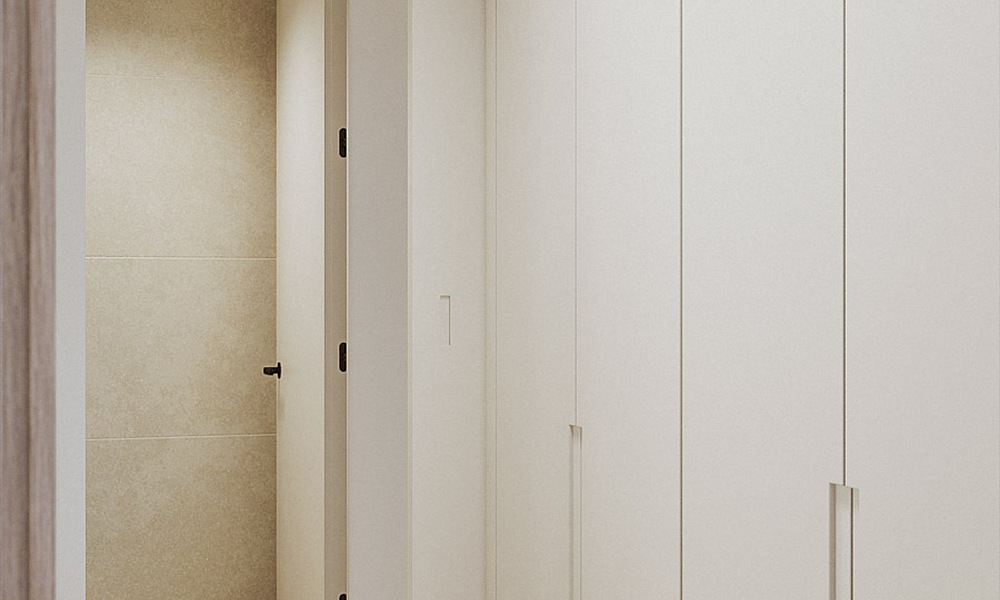 6 luxueux penthouses en duplex avec vue sur la mer à vendre directement sur la promenade de la plage du centre de Malaga 777558