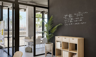 6 luxueux penthouses en duplex avec vue sur la mer à vendre directement sur la promenade de la plage du centre de Malaga 777565 