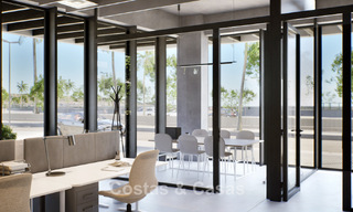 6 luxueux penthouses en duplex avec vue sur la mer à vendre directement sur la promenade de la plage du centre de Malaga 777566 
