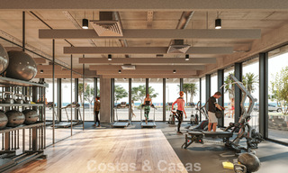 6 luxueux penthouses en duplex avec vue sur la mer à vendre directement sur la promenade de la plage du centre de Malaga 777568 