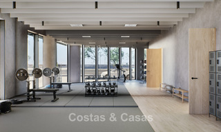 6 luxueux penthouses en duplex avec vue sur la mer à vendre directement sur la promenade de la plage du centre de Malaga 777572 