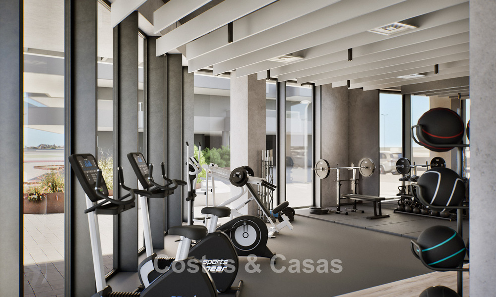 6 luxueux penthouses en duplex avec vue sur la mer à vendre directement sur la promenade de la plage du centre de Malaga 777573