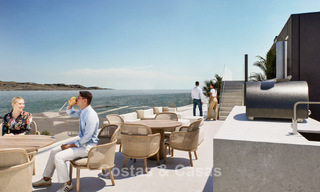 6 luxueux penthouses en duplex avec vue sur la mer à vendre directement sur la promenade de la plage du centre de Malaga 777577 