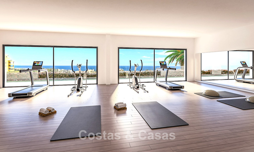 Projet d'appartements modernes et de villas jumelées à vendre sur le New Golden Mile entre Marbella et Estepona 777396