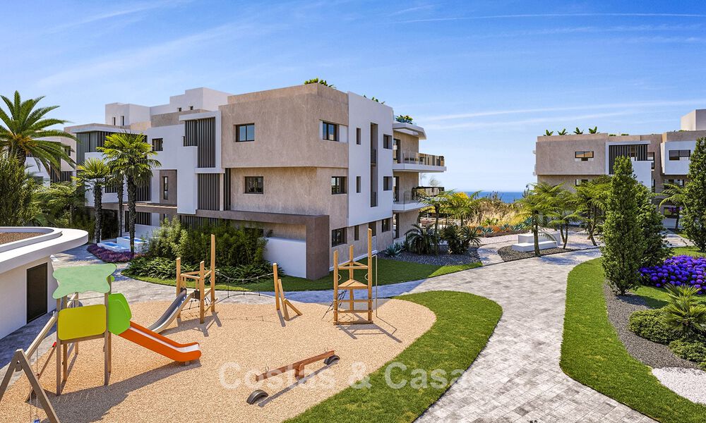 Projet d'appartements modernes et de villas jumelées à vendre sur le New Golden Mile entre Marbella et Estepona 777398